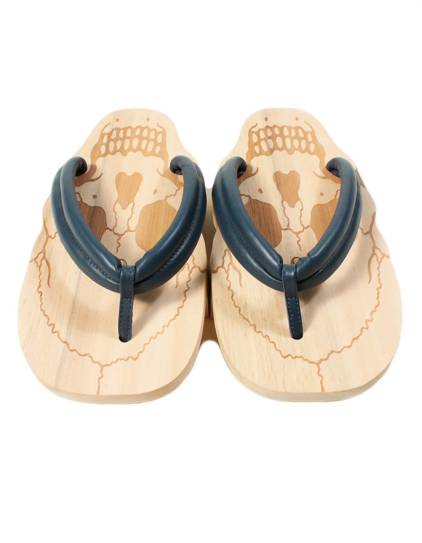 KUNIYOSHI GETA - NAVY | Prospective Flow | Japanese Fashion for